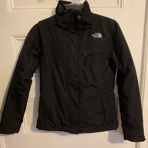 Womens North Face Hyvent Black Jacket
